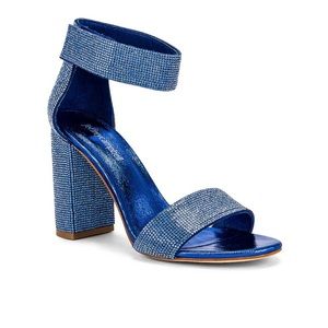 Jeffery Campbell Sparkly Blue Lindsay Heel